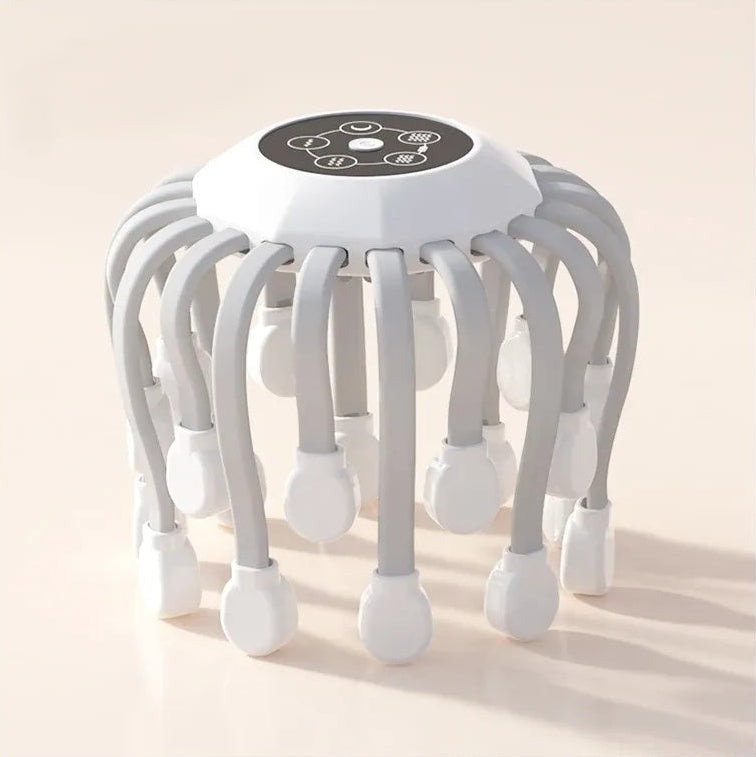 Electric Octopus Scalp Massager – Smart Multi-Point Claw Head for Relaxation