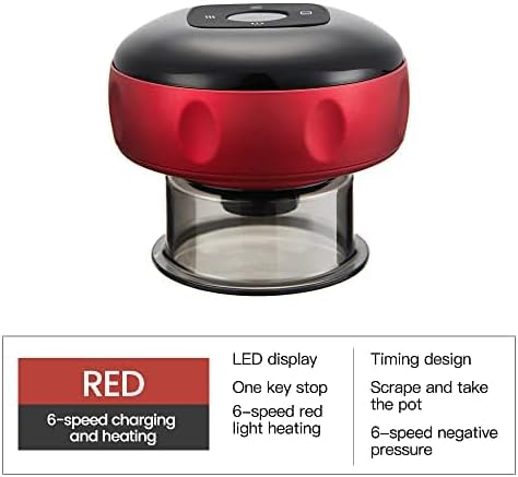 Electric Cupping Massager with Infrared Therapy – Pain Relief & Muscle Recovery