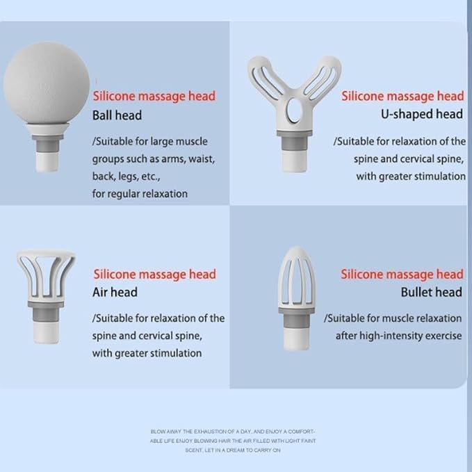 Mini Vibration Massage Gun – Wireless Rechargeable Fascia & Muscle Relaxation Massager