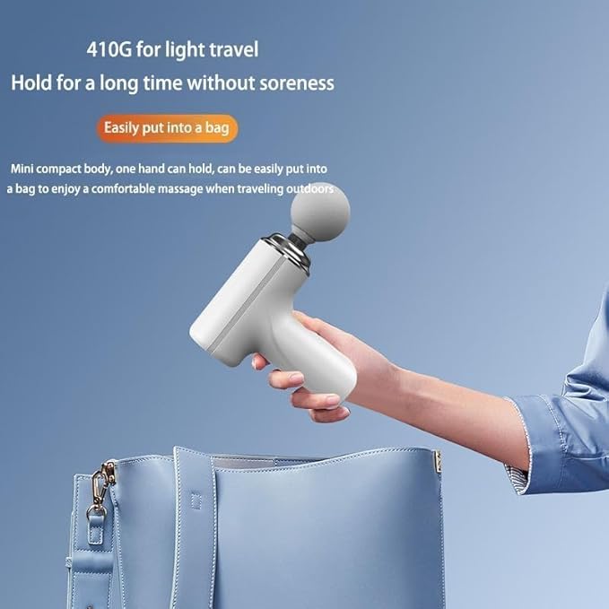 Mini Vibration Massage Gun – Wireless Rechargeable Fascia & Muscle Relaxation Massager