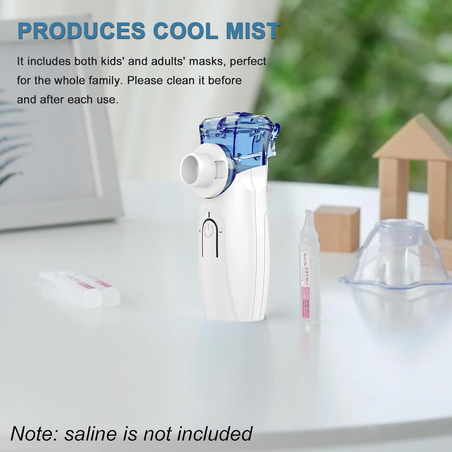 Mesh Portable Nebulizer Machine – Portable Nebulizer for Kids & Adults | Nebulizer Machine with Gift | Mesh Nebulizer Machine for Kids Low Price | Portable Nebulizer for Home Use