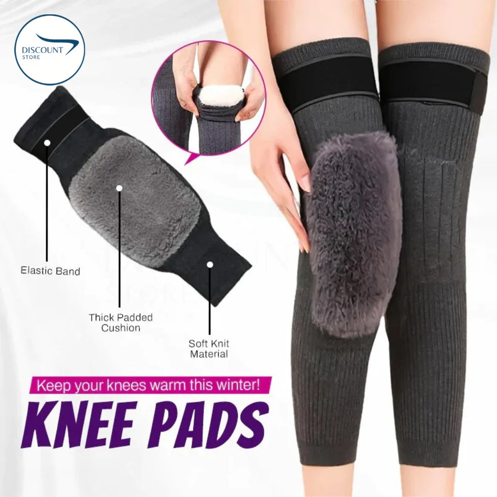 2 Pcs Kashmiri Wool Knee Warmers