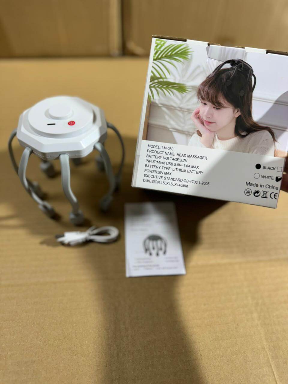 Electric Octopus Scalp Massager – Smart Multi-Point Claw Head for Relaxation