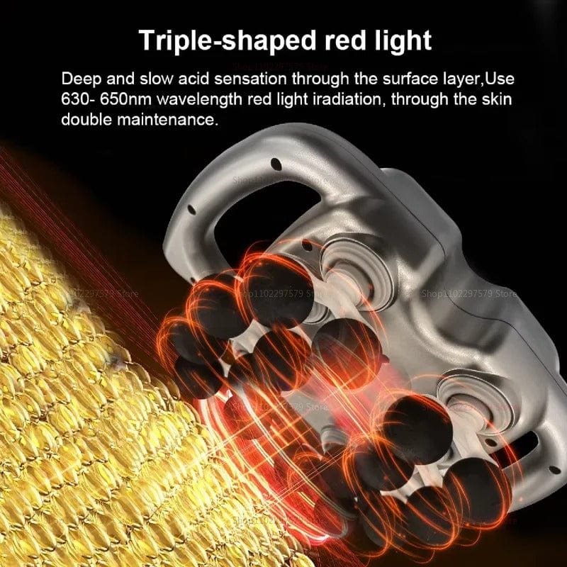 Fascia Gun with 16 Heads – Professional Deep Tissue Massage for Full Body Relief